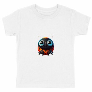 Camiseta infantil de mariquita gruesa