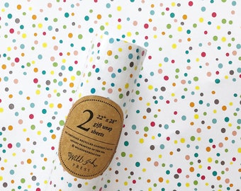 Happy Dots - Wrap Roll of 2