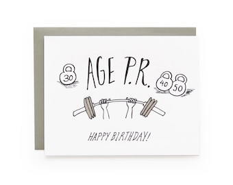 Age P.R. - letterpress card