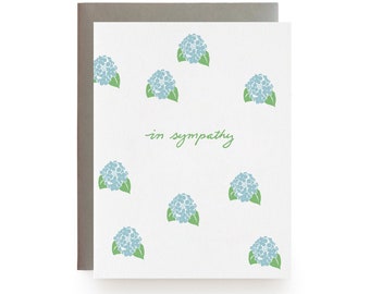 In Sympathy - Letterpress Card