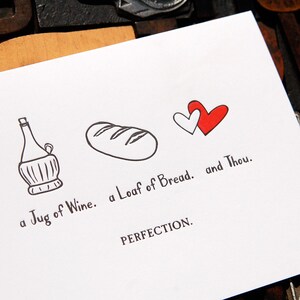 Perfection letterpress card image 2