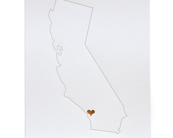 City Love: Los Angeles art print