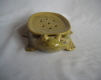 2 Piece Frog Soap Dish