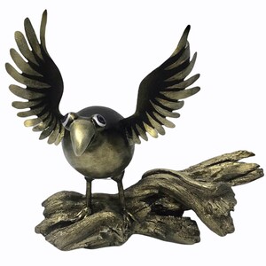 Ravens | Raven Art | Raven Sculpture | Arizona Ravens | Crows | Bird Lover | Black Bird | Raven | Gourd Bird | Gourd Raven | Black Crow