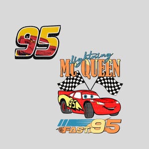 Cars Png, Lightning McQueen Png, Think Fast Cars Png, Png Cars Sublimation Design, Only Png, Digital File, Instant Download, Cars PNG Bundle