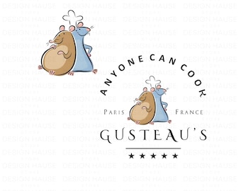 Ratatouille Chef Mouse PNG – Anyone Can Cook Clipart, Gusteau’s Kitchen Quote, Cute Digital Download for Shirt & Decor