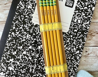 Personalized Ticonderoga #2 Pencils, Back to School Pencils, Engraved Pencils, Personalized Kids Pencils, Teacher Appreciation Gift
