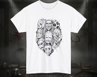 Koszulka Slipknot - Heavy Metal - Unisex, gruba bawełniana koszulka - Rozmiary od S do 5XL