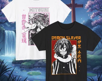 Obanai & Mitsuri T-shirt: Demon Slayer Unisex T-shirt