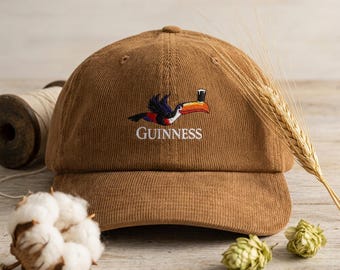 Broderad Guinness-tukanhatt i manchester: Födelsedagspresent till pappa, ölälskare