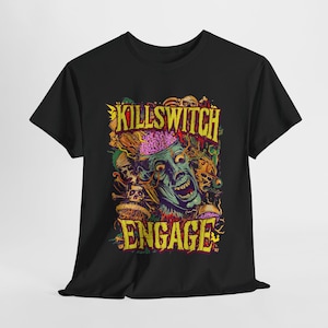 Kill Switch Engage T-Shirt | Kill Switch Engage Band Tee | Sizes S to 5XL Unisex Heavy Cotton Tee