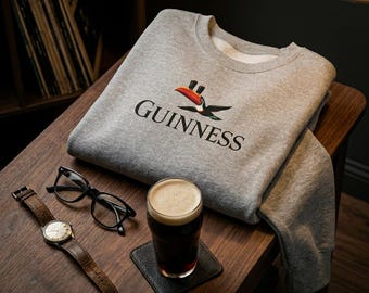 Vintage Guinness Toucan-tröja | Retro pubkulturkläder