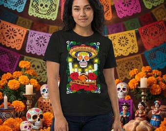 Koszulka unisex Day of the Dead Dia De Los Muertos