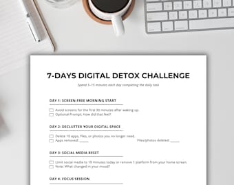 7-Days Digital Detox Challenge, Life Reset, New Screentime Rules