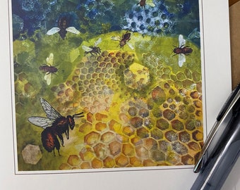 Bees? -- Notecards (set of 8)