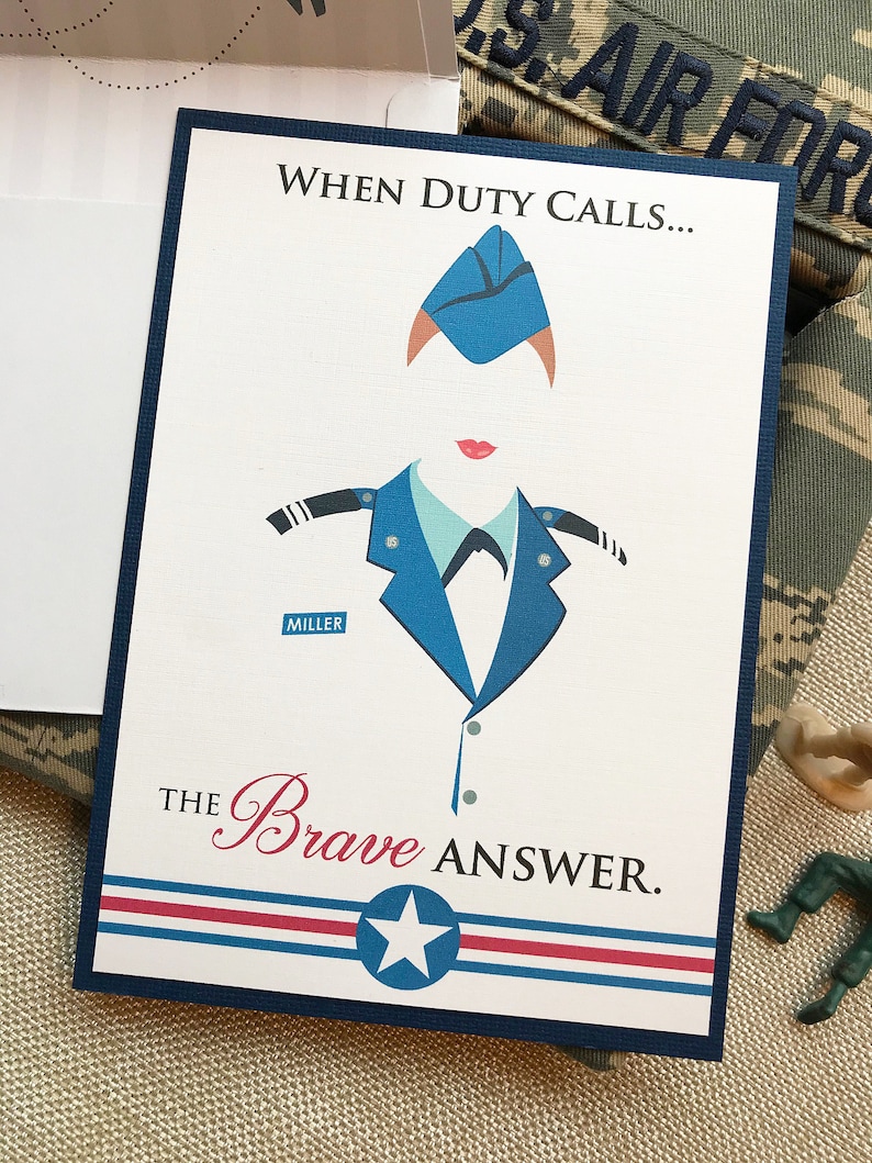 Air Force Party Invitation Air Force Card Basic Training | Etsy