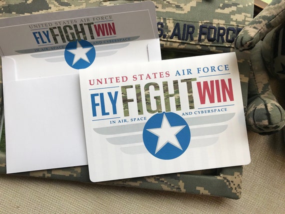 20 Air Force Card Basic Training Card Military | Etsy