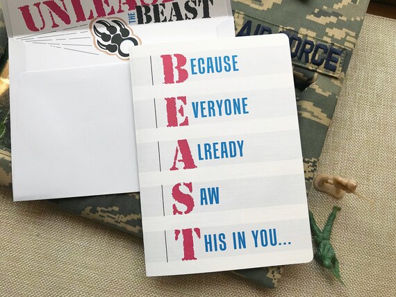 Air Force BMT Beast Week Card Air Force Card Basic Training Card 3# 99 Problems Card Tech School Military Card Proud Air Force Mom