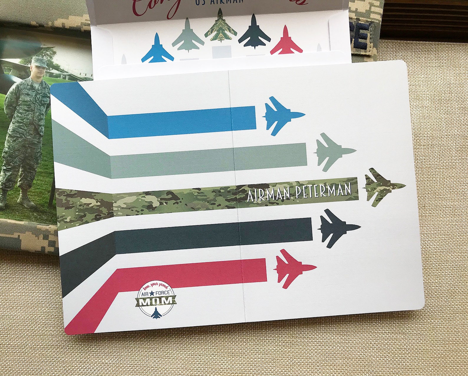SET of 10 Air Force Card AF Basic Training Card Military | Etsy