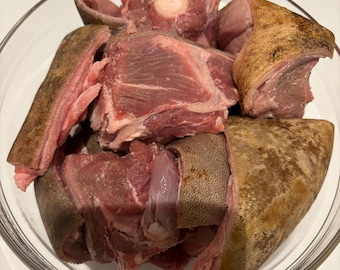 Halal goat meat