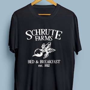 Schrute Farm,Unisex tshirt,Scronton Pennsylvania est 1912,the office tv show, the office,michael scott,dwight schrute,schrute Shirt