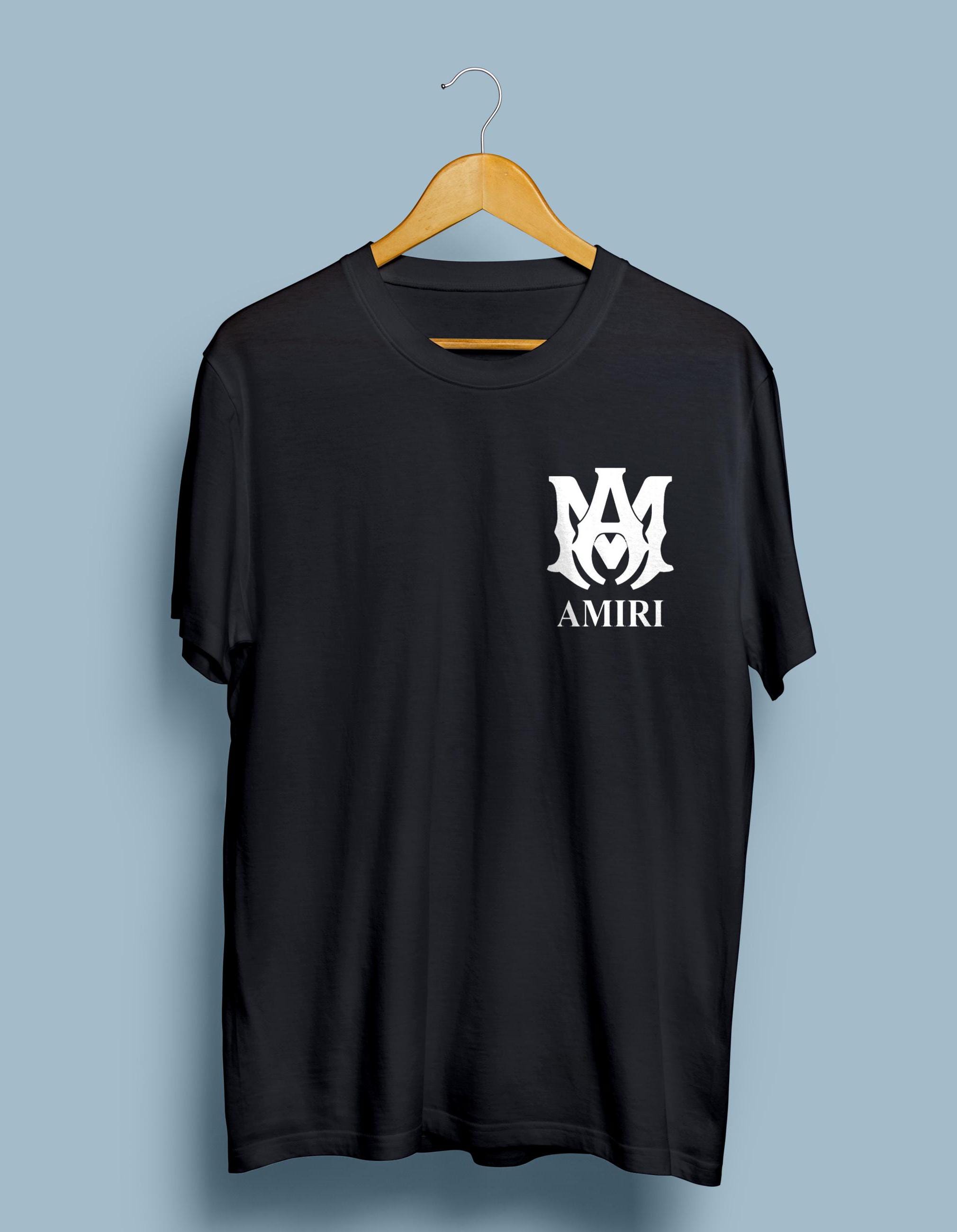 Amiri Logo T Shirt - Etsy Amiri Logo T Shirt - Etsy