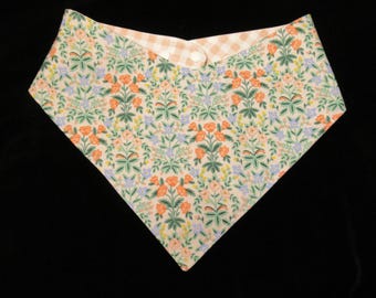 Rifle Paper Co Lottie Floral Dog or Cat Pet Bandana with Adjustable Snaps