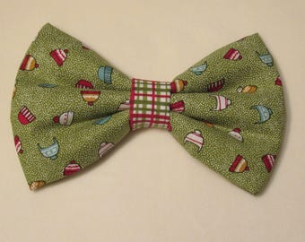 Blizzard Winter Snow Hats Dog Cat Bow Tie: Easy Collar Attachments