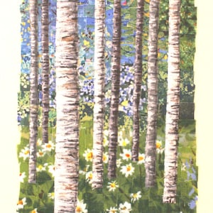 Fabric Collage Technique Instructions by Lenore Crawford