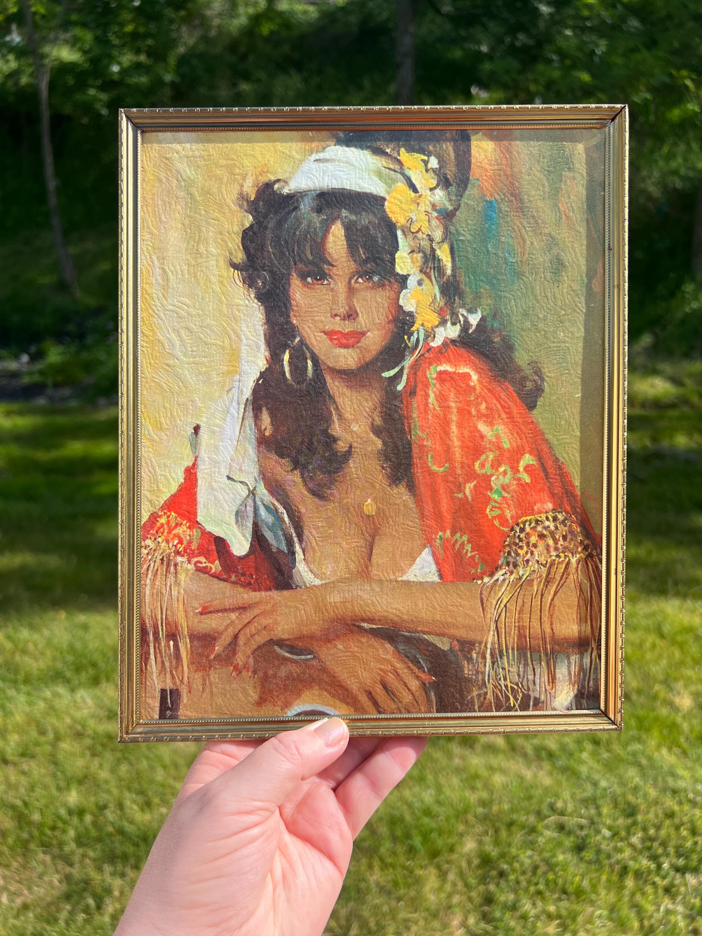 Gypsy Wall Art 1960s - Etsy