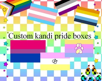Custom Kandi Pride Boxes