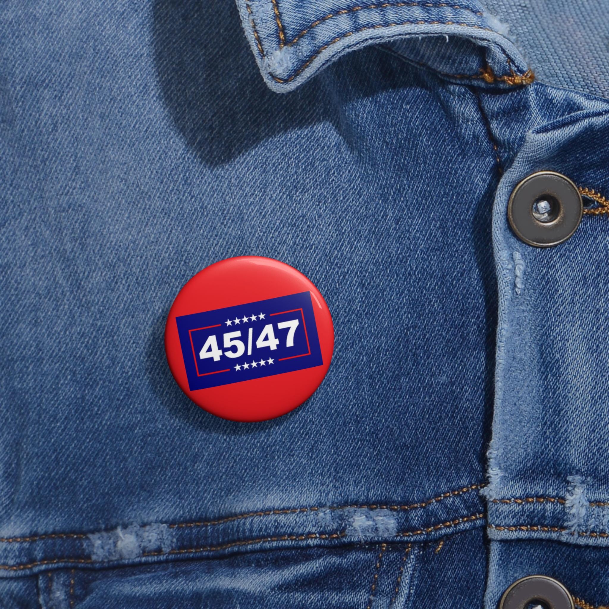 Trump 45/47 Pin Button