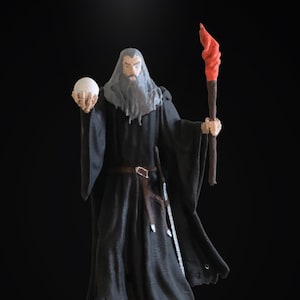 Gandalf  Figurine – Hand Painted 3D Printed Statue | A Symbol of Wisdom, Light & Hope | 15-25cm Sizes