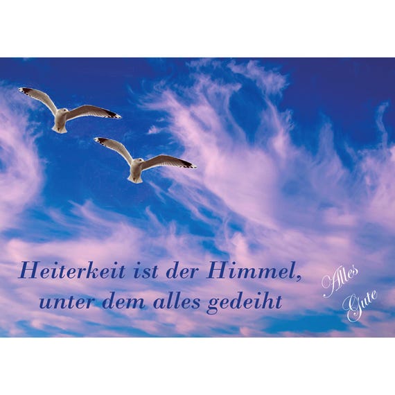 Postcard. Cheerfulness is heaven, ....