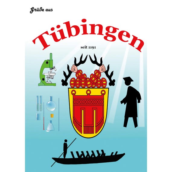 Postcard. Tübingen