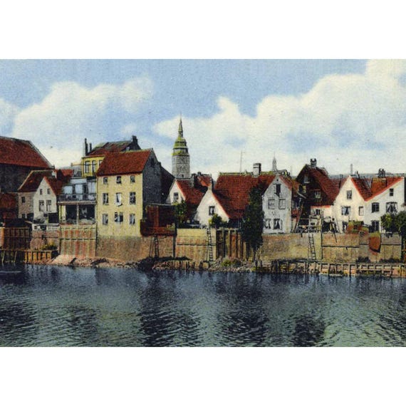 Postcard. Bremen Teerhof around 1915