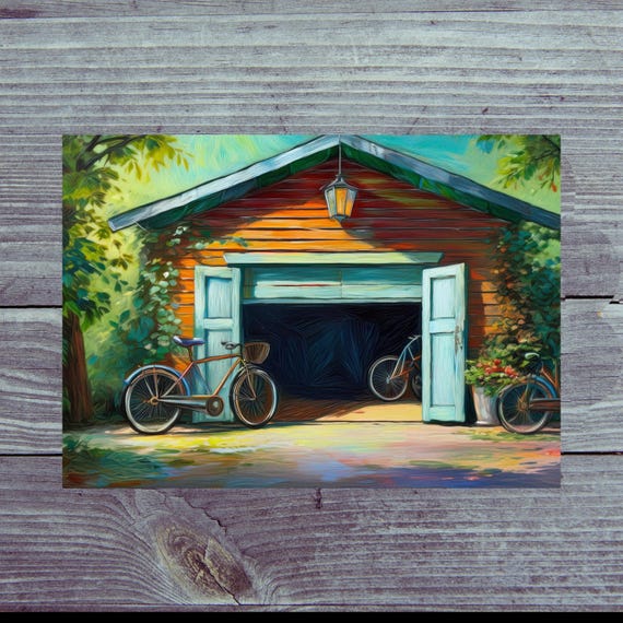 Postcard / Lovingly designed postcard for bicycle lovers
