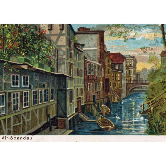 Postcard. Berlin Spandau Alt Spandau