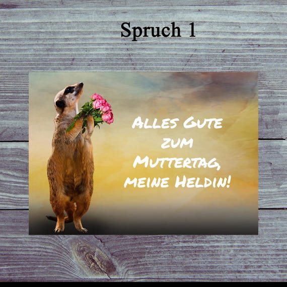 Postcard / Mother's Day / Various sayings / Loving Mother's Day postcards with heartfelt sayings