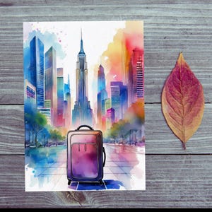 Carte postale / Bon voyage / City trip /
