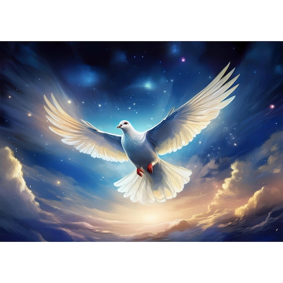 Postcard. Dove of Peace