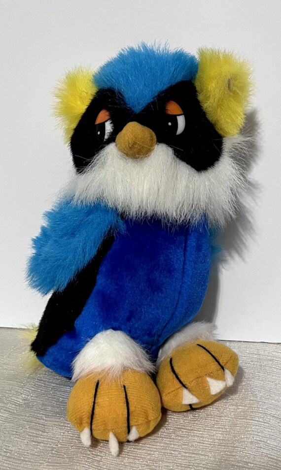 ヴィンテージ 賢い老フクロウ ぬいぐるみ 1990年 ブルーエース