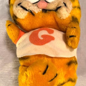 Football Garfield Cat Plush Stuffed Annimal Armchair Athlete Vintage 1978