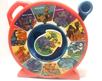 See 'N Say Lil Zoo Pals 1991 Mattel Animal Sounds Tested & Working pull handle