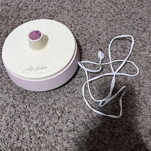 Vintage Lady Sunbeam Manicurist Set Tested Working Electric Nail Tools & Dryer