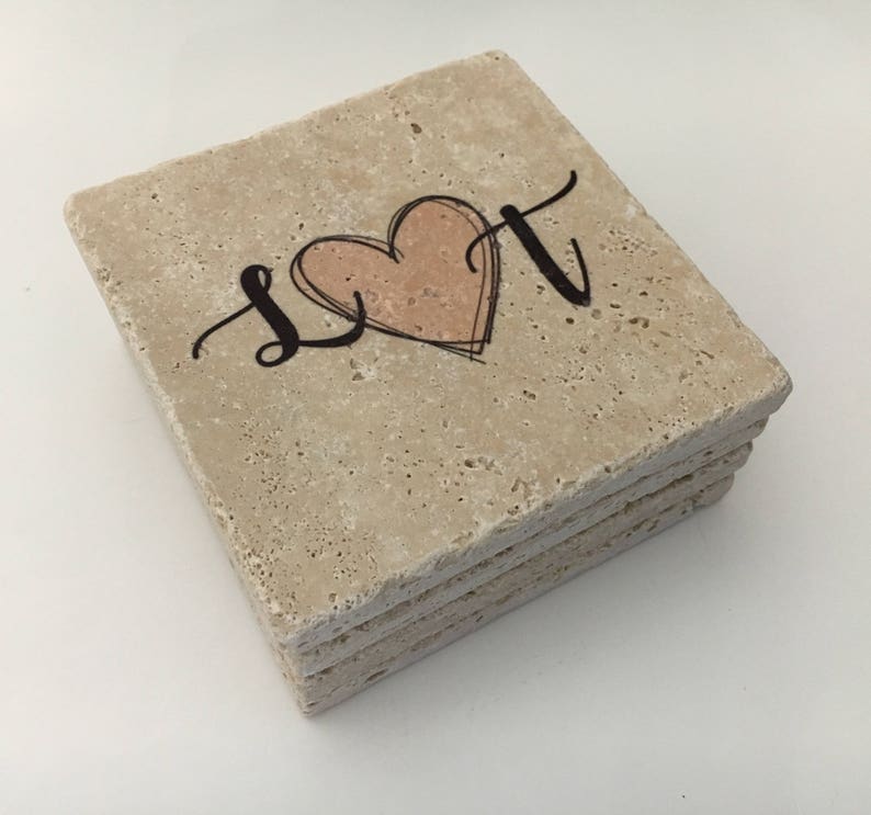 Personalized Wedding Coasters Premium Natural Stone Coasters Etsy