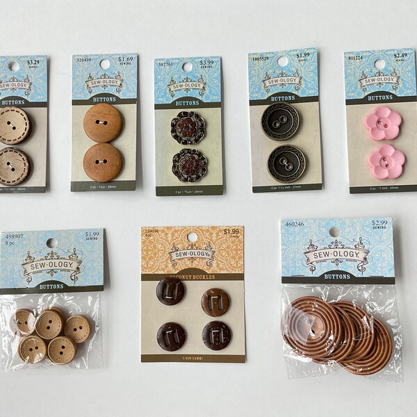 Sewology Buttons Etsy
