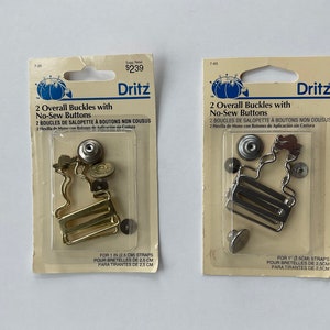 10 PCS 8mm inner Diameter Tiny Overall Buckles and Studs, in 4