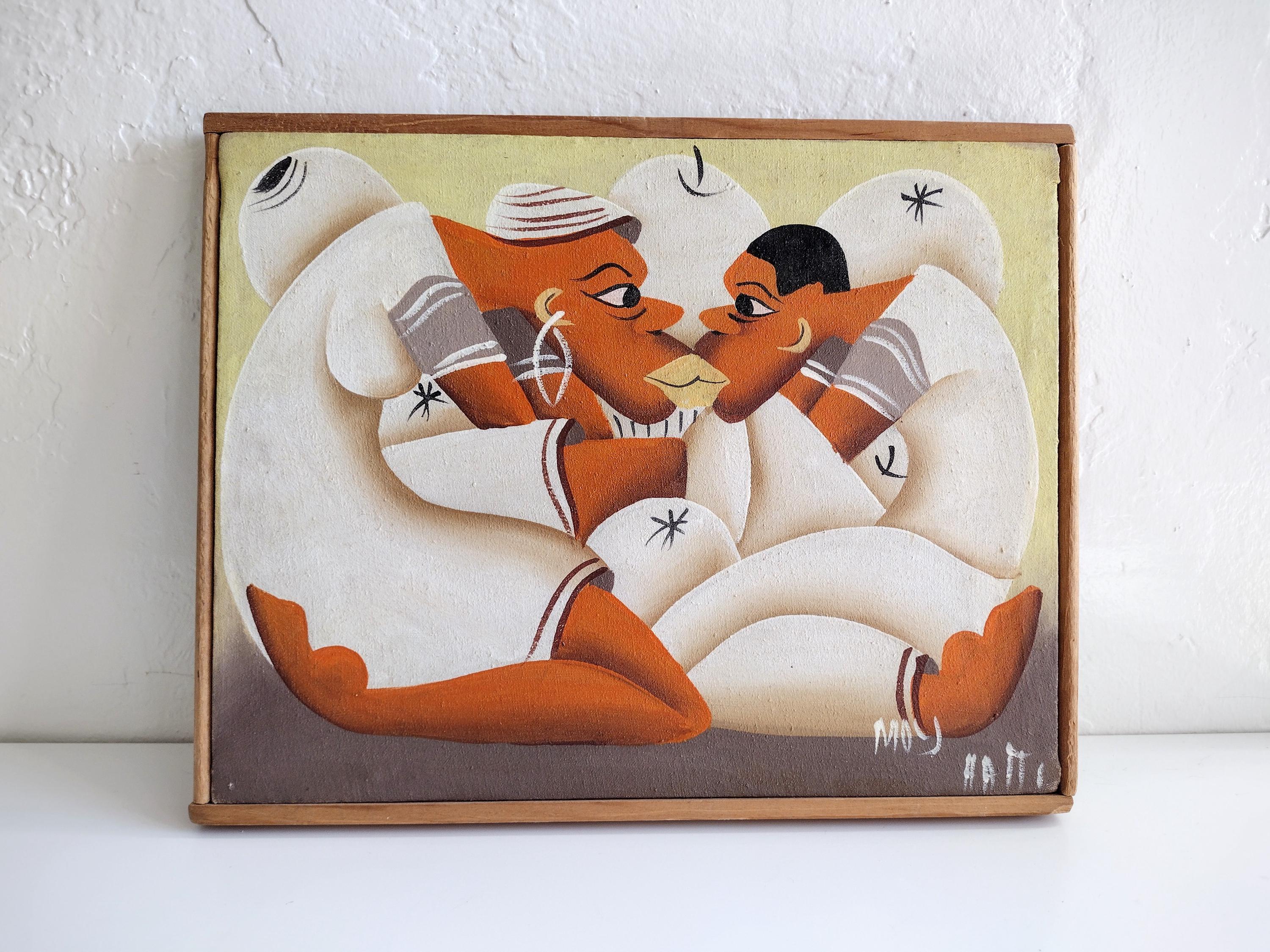 Signed Haitian Art - Etsy