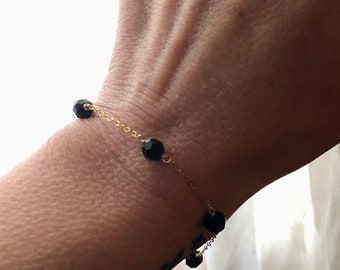 Black Crystals Bracelet